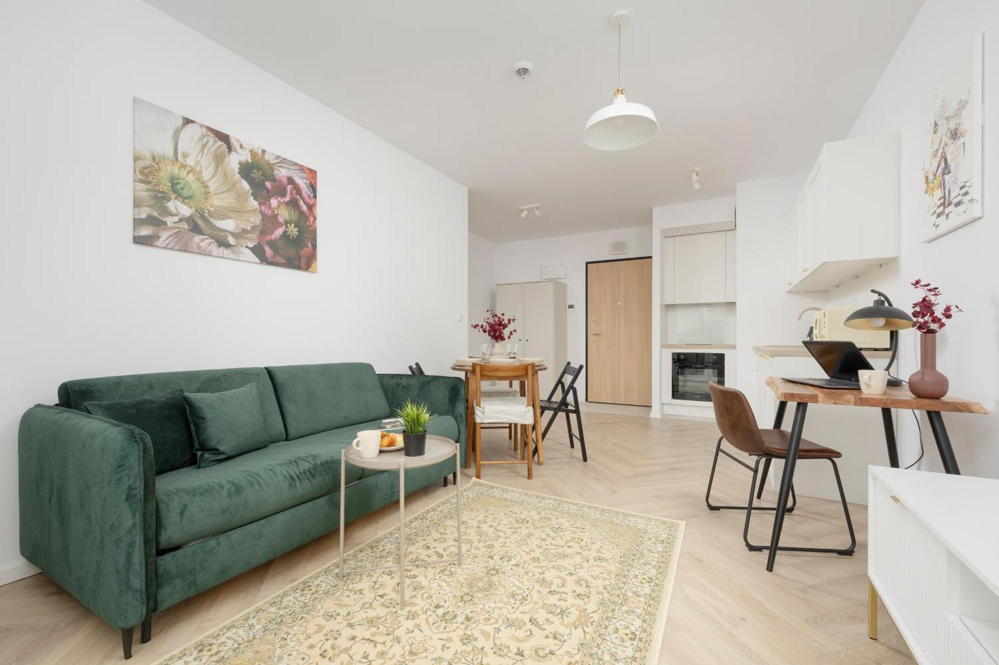 Modern Apartment With Balcony Near Aleje Jerozolimskie By Noclegi Renters Warschau Exterior foto